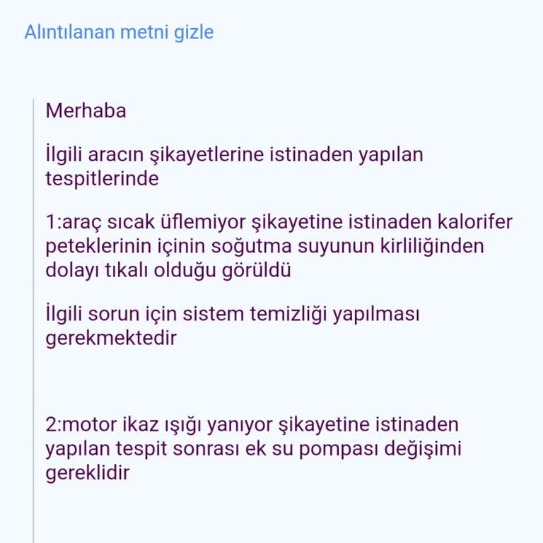 Skoda Servisinde Isıtma Sistemi Hayal Kırıklığı