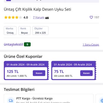 Kupon Kullanımında Yanıltıcı Bilgilendirme