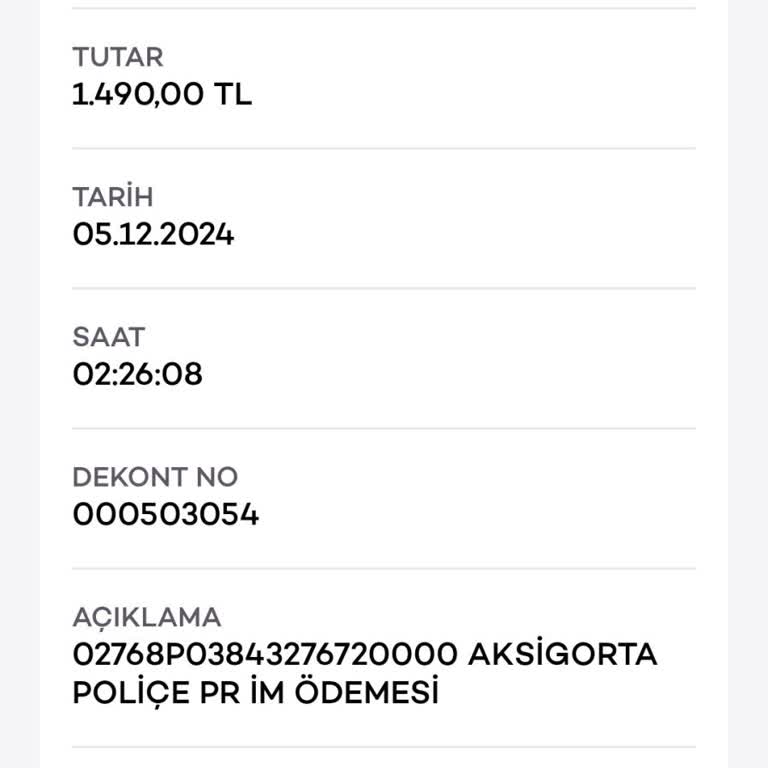 İzinsiz Poliçe Kesimi Ve İade Talebi