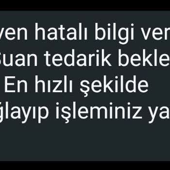 Tedarik Sorunu Ve Yanıltıcı Bilgiyle Mağduriyet