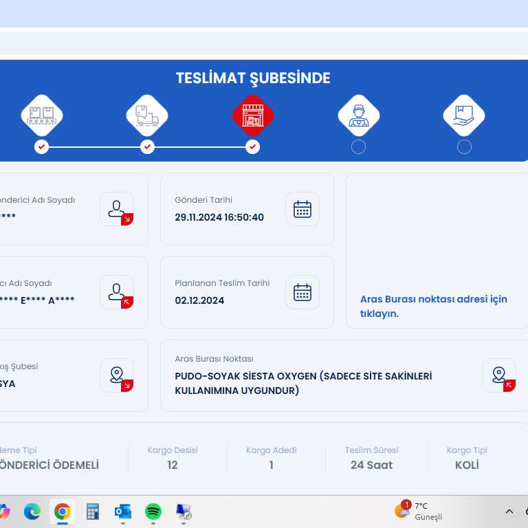 Aras Kargo İle Paket Teslimatında Büyük Gecikme