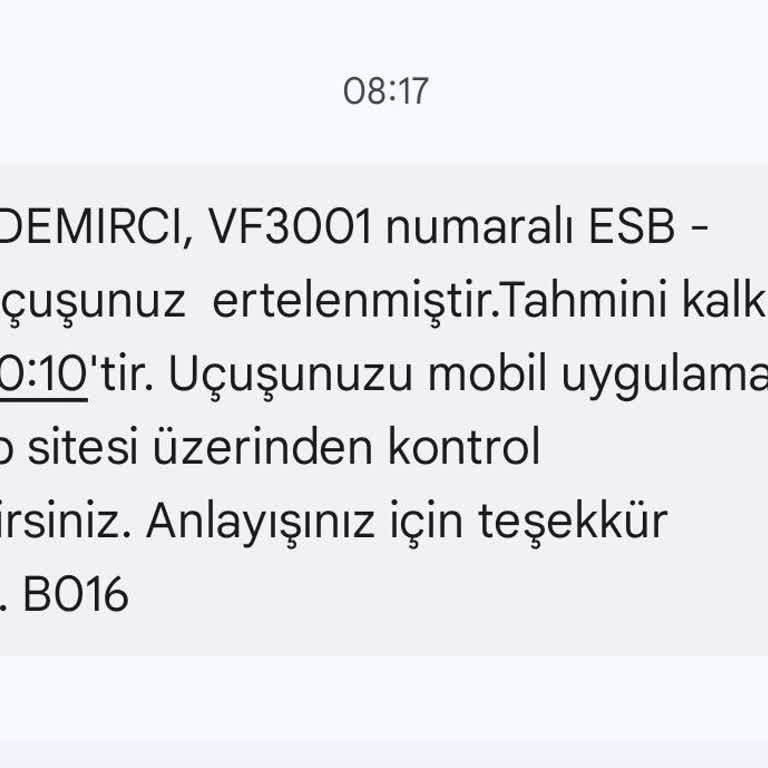 Anadolu Jet Rötarı Ve BTA Personelinin Nezaketsiz Davranışları