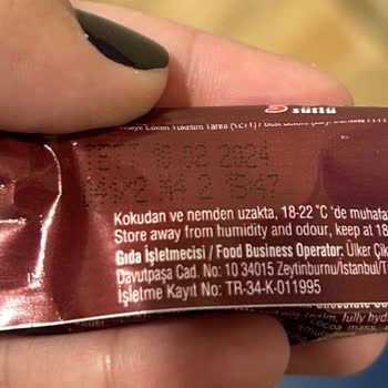 Ülker Çokomilk Çikolata Son Tüketim Tarihi Sorunu