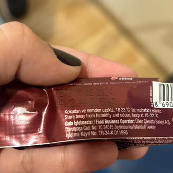 Ülker Çokomilk Çikolata Son Tüketim Tarihi Sorunu