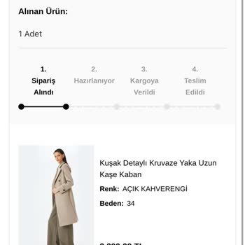 Koton'da İptal Edilen Siparişin İadesi Ve Kargoya Verilmeyen Sipariş Sorunu