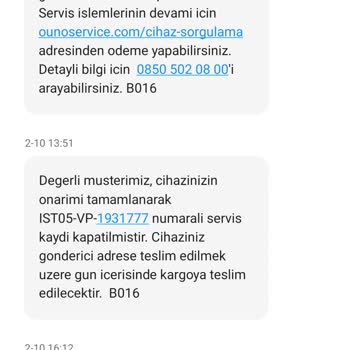 Telefonumun Kayıp Durumu Ve İlgisizlik