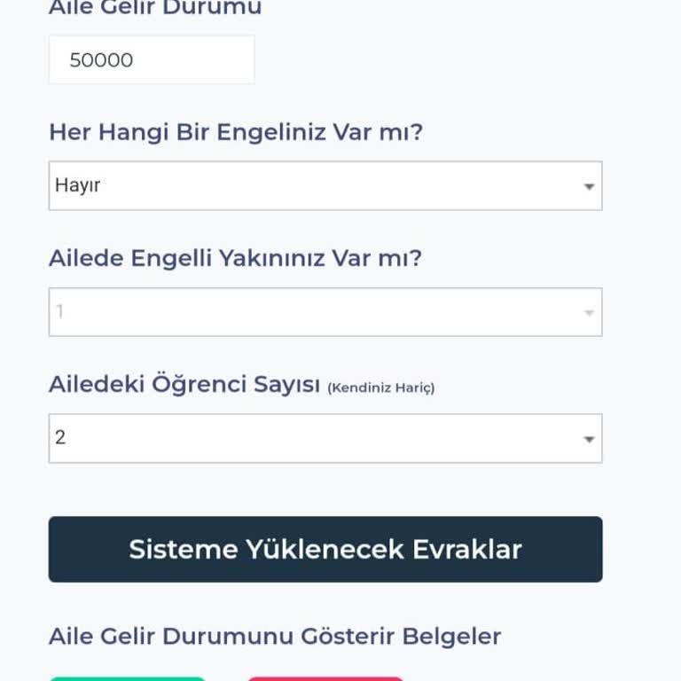 Burs Başvurusunda Eksik Belge İkilemi