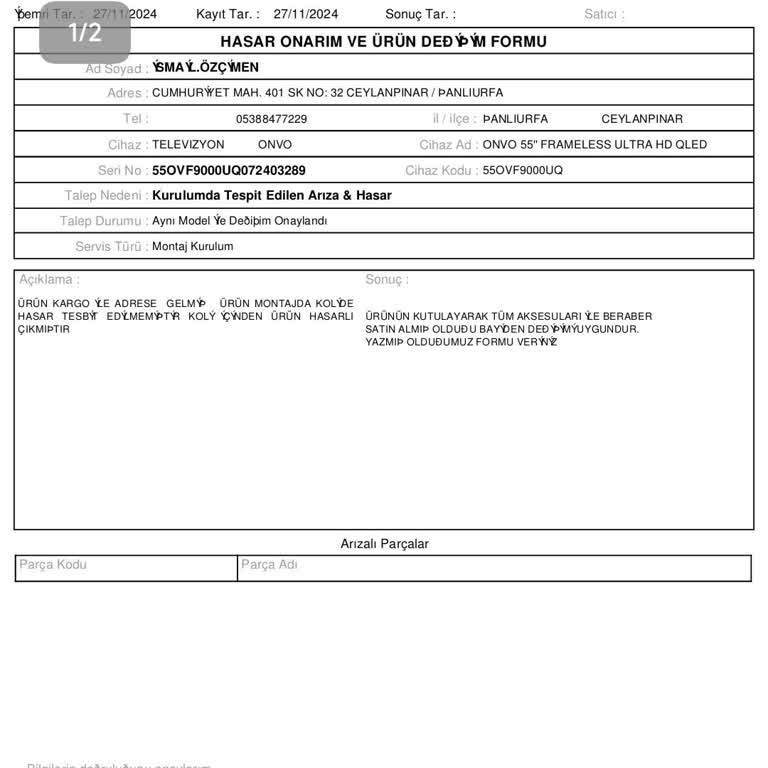 Kırık Televizyon Ve İletişim Sorunları