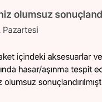 İade Sorunu Ve Müşteri Desteği Eksikliği