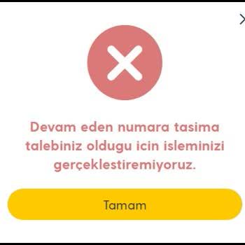Numara Taşıma Sürecinde Yaşanan Sorunlar