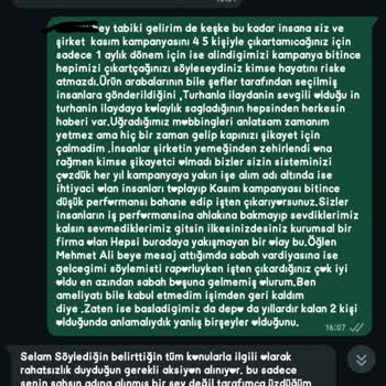 Hepsiburada İzmir Depo'da İş Güvencesi Sorunu Ve Adaletsiz İşten Çıkarmalar