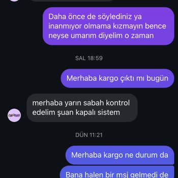 İki Aydır Beklenen Ürün Ve İade Sorunu
