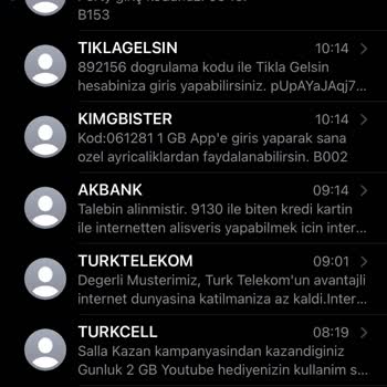 Yanlış Numaraya Gelen Doğrulama Kodları Sorunu