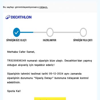 Stokta Olmayan Ürünle Mağduriyet Yaşadım