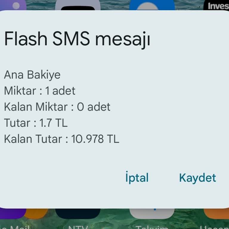 Haksız Flash Mesaj Ücretlendirmesi