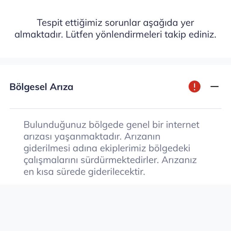 İnternet Hizmeti Kesintisi Ve Fatura Sorunu