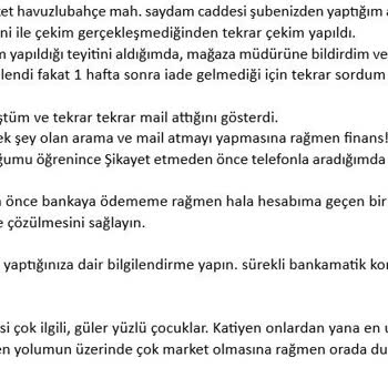 İade Sürecindeki Aksaklık Ve İletişim Eksikliği