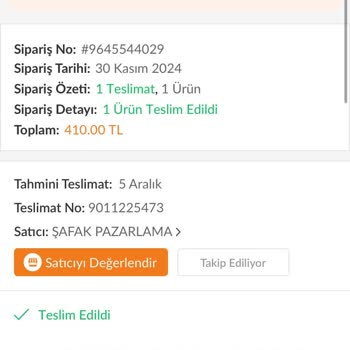 Yanlış Teslimat Ve İletişim Sorunu