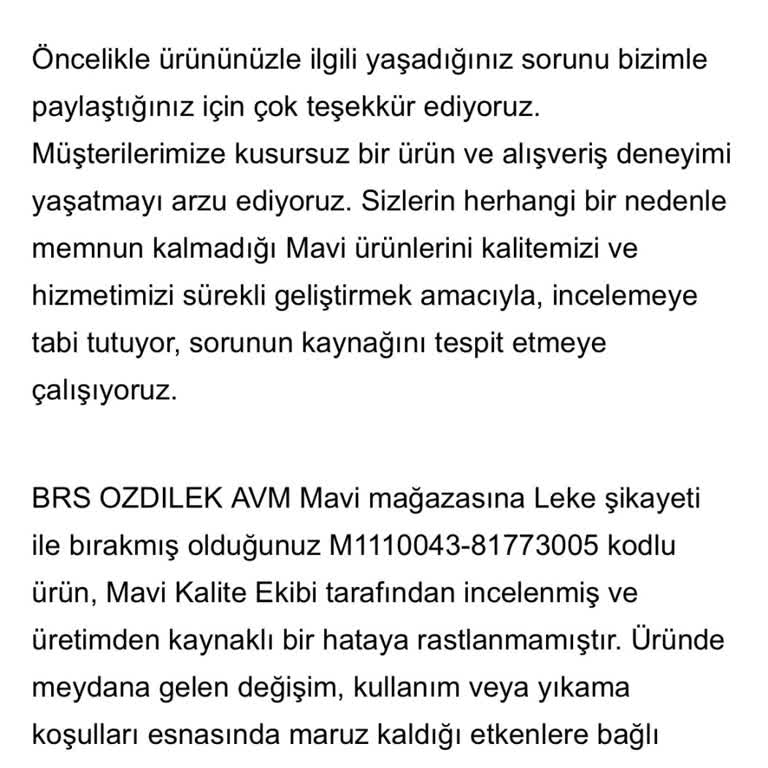 Mavi Montun Yıkama Sorunu Ve Garanti İkilemi