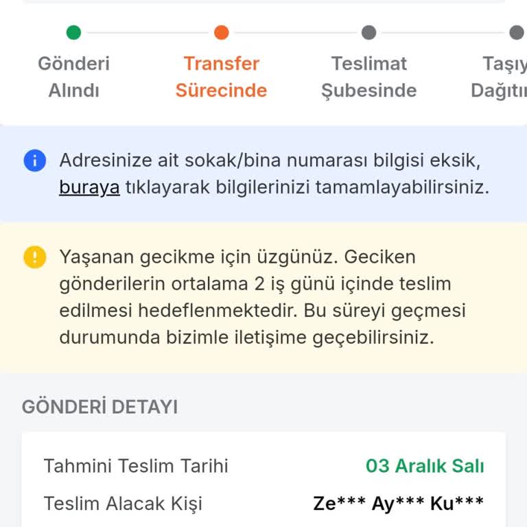 Kargo Teslimatında Yetersizlik Ve İlgisizlik