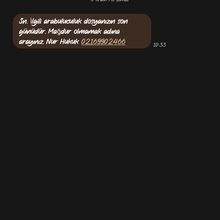 Yanıltıcı Hukuk Mesajları Hakkında Şikayet