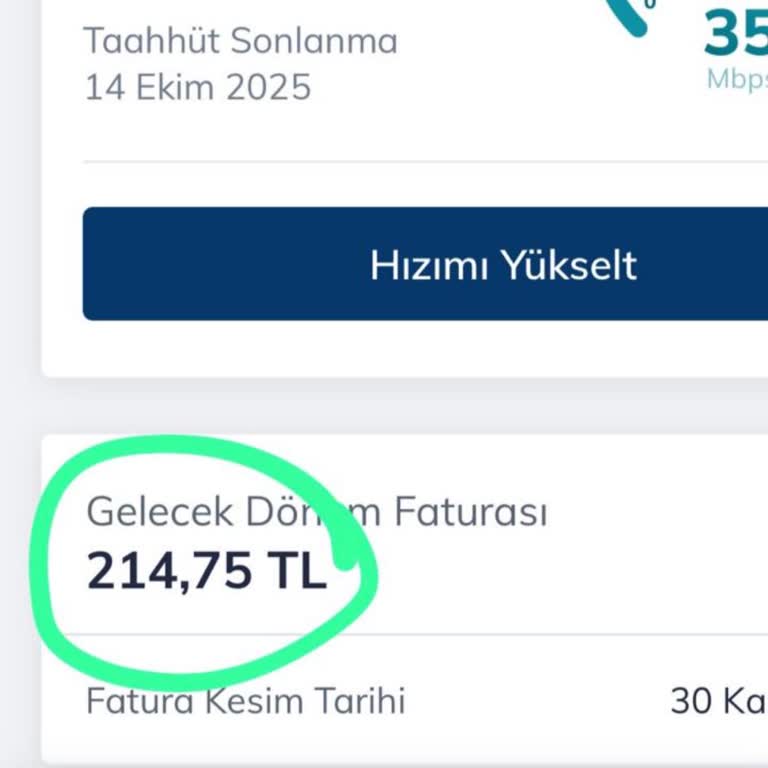Yanlış Fatura Ve Çözüm Bulamayan Müşteri Hizmetleri