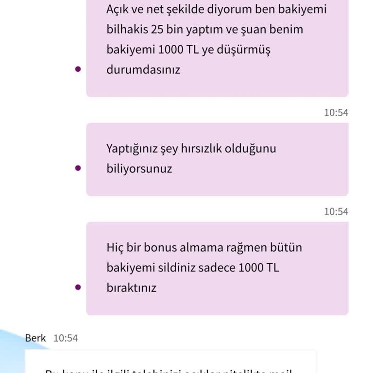 Haksız Bakiye Silinmesi Ve Müşteri Hizmetleri Sorunu