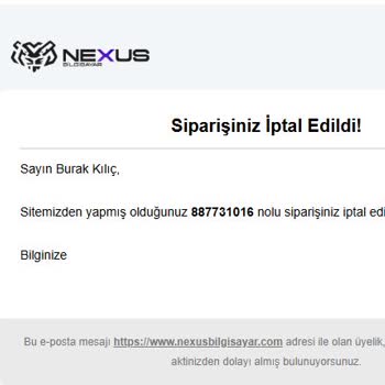 İade Edilmeyen Sipariş Bedeli Ve Müşteri Hizmetleri Sorunu