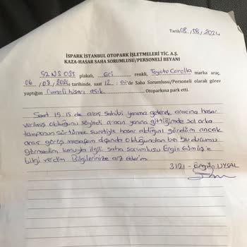 İspark Otoparkında Hasar Ve İlgisizlik