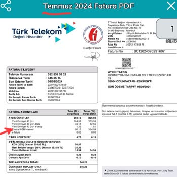 Faturada Görünmeyen İnternet Paketi Ve Çözüm Süreci Sorunu