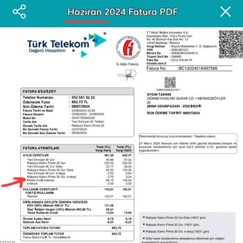 Faturada Görünmeyen İnternet Paketi Ve Çözüm Süreci Sorunu