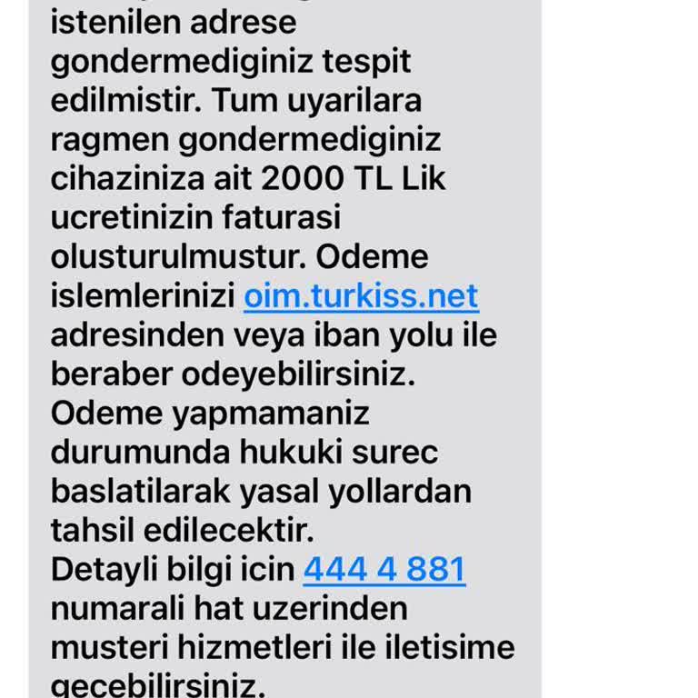 Hizmet Kesintileri Ve Haksız Modem Ücreti