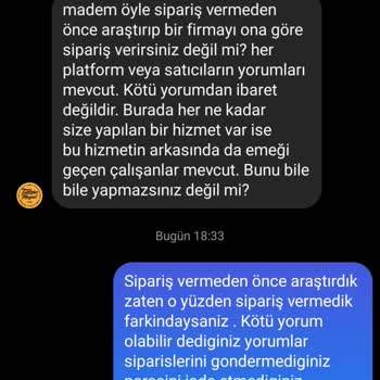 Sipariş Öncesi Güven Sorunları