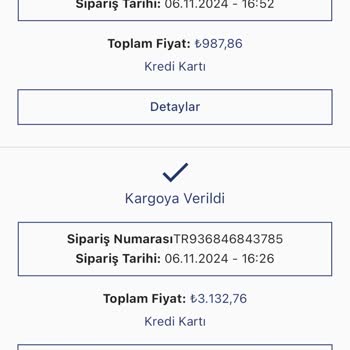 English Home Siparişim Nerede?