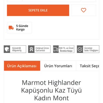 Stokta Olmayan Ürünler İçin Yanıltıcı Satış Deneyimi
