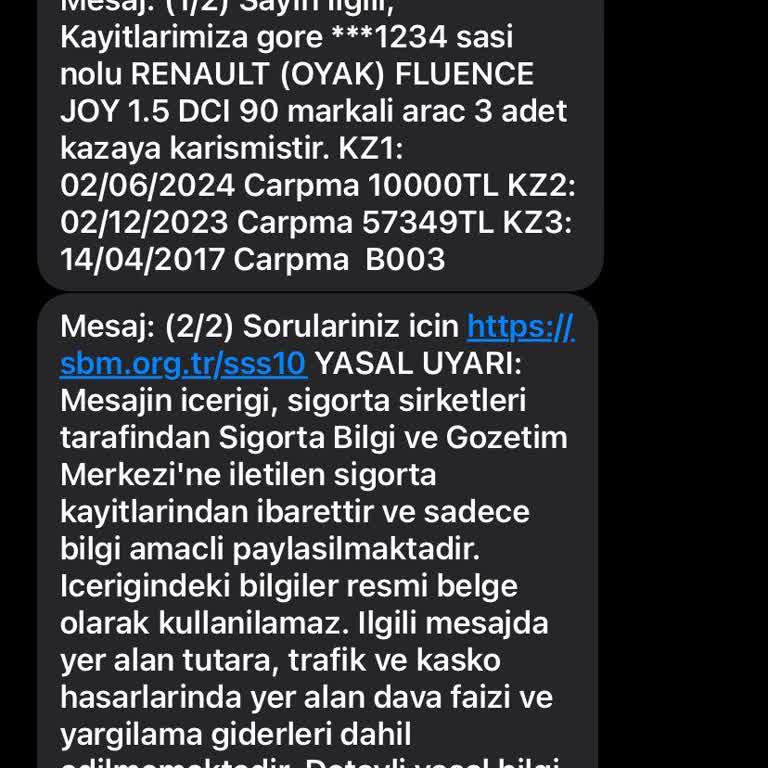 Hasar Kaydı Uyuşmazlığı Ve Çözüm Beklentisi