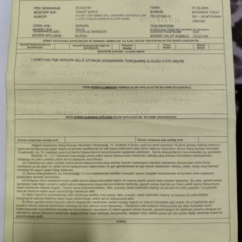 Teşhir Ürünü Olarak Teslim Edilen Mobilya Ve İade Sorunu