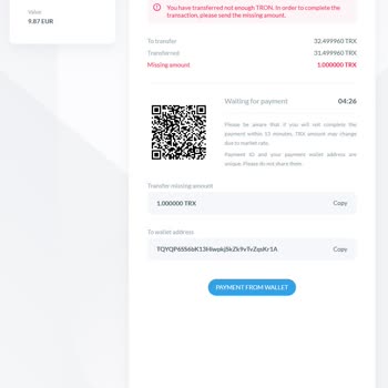 Kripto Para Yatırma İşleminde Eksik Gönderim Hatası