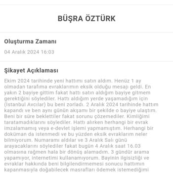 Turkcell Bayi Evrak Eksikliği Ve Hat Kapanma Sorunu