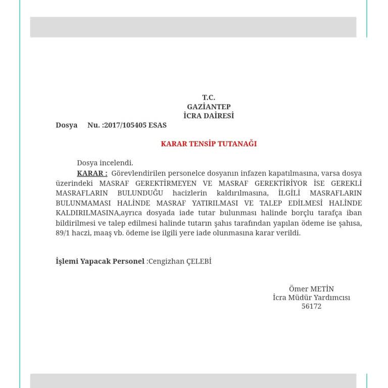 Yapı Kredi Bankası'ndan Bloke Kaldırma Talebi Ve Mağduriyet