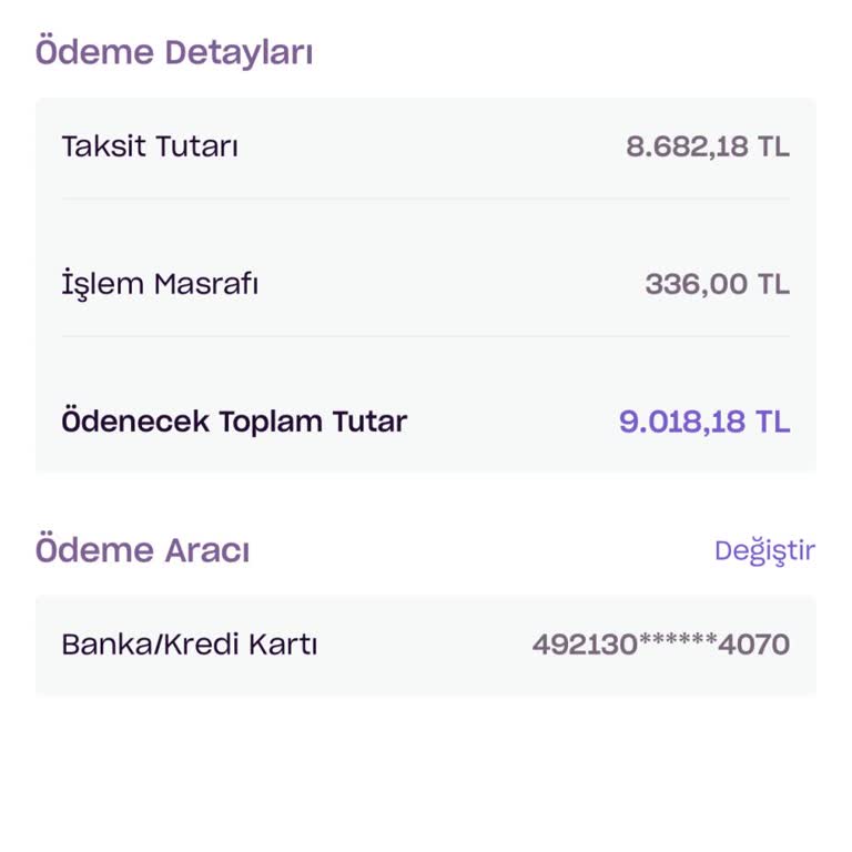 Zip Kredisi: Haksız İşlem Masrafı Şikayeti