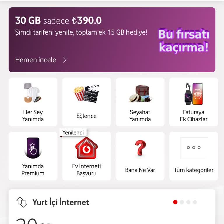 Vodafone'dan Beklenmeyen Taahhüt Sorunu