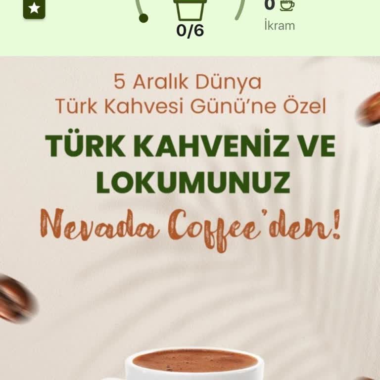 Türk Kahvesi Günü İkramı Hayal Kırıklığı