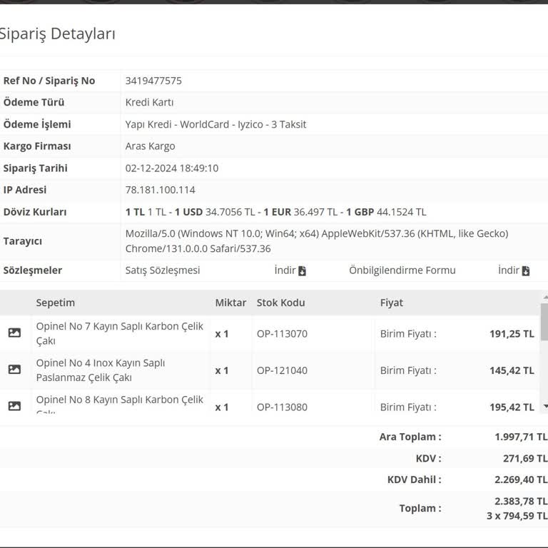 Kayıp Kargo Ve İletişimsizlik Sorunu