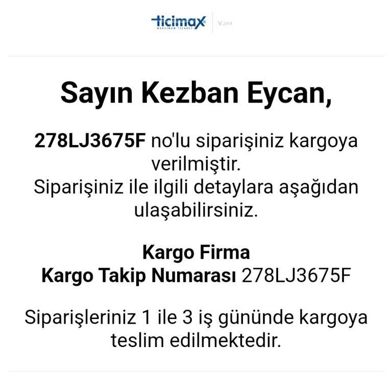 Kayıp Kargo Ve İletişim Sorunu