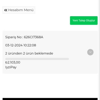 Paspas Ofisi Sipariş İadesinde Sorun Ve İletişim Eksikliği