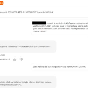 Yanlış Fatura Tarihi Mağduriyeti