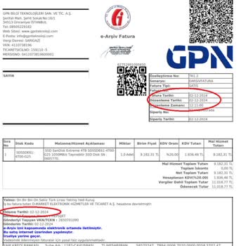 Yanlış Fatura Tarihi Mağduriyeti