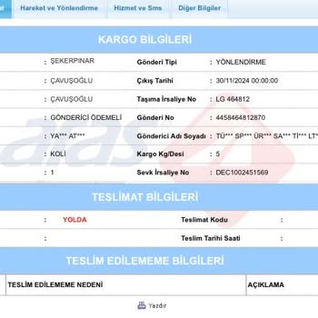 Decathlon Siparişim Aras Kargo'nun Labirentinde Kayboldu!