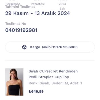 Eksik Teslimat Ve İletişim Sorunu